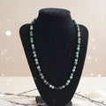 African Turquoise Gemstone Necklace – Unisex Natural Stone Jewelry – Savannah Dream