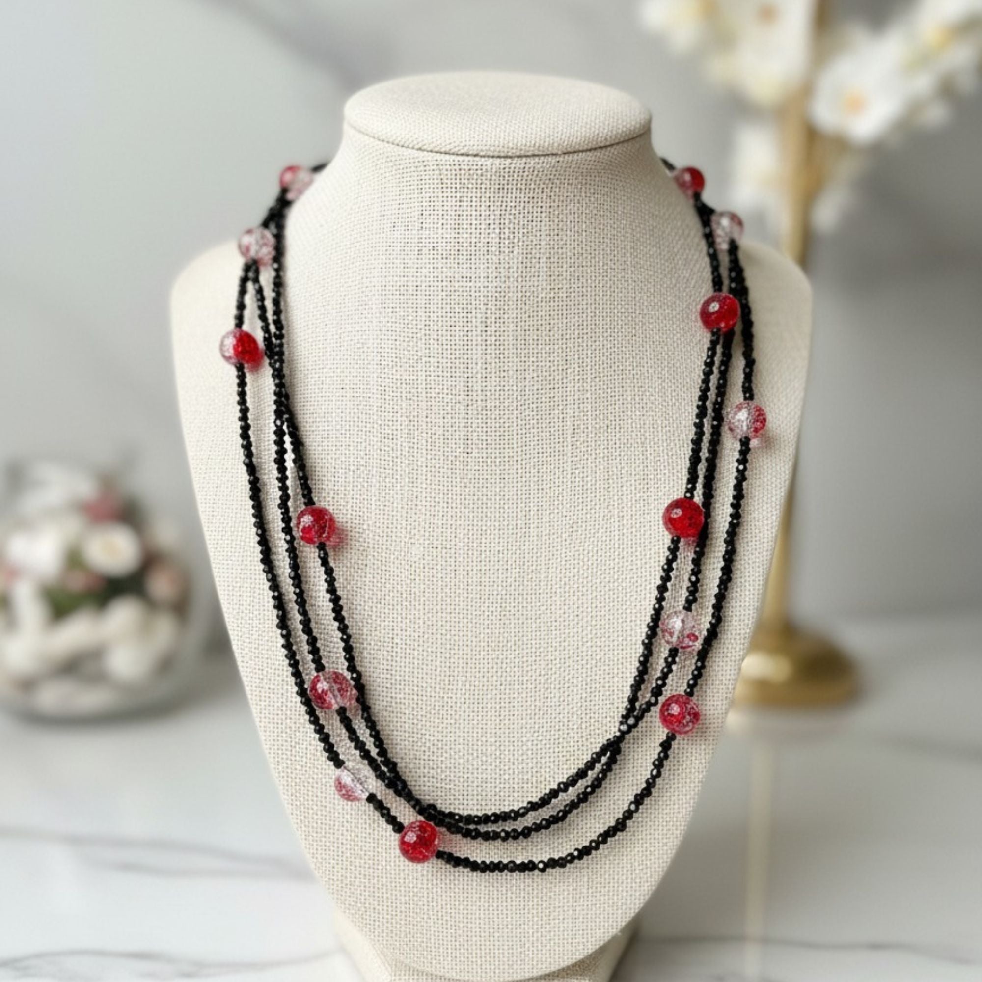A Necklace of Strength and Expression – Black & Bold