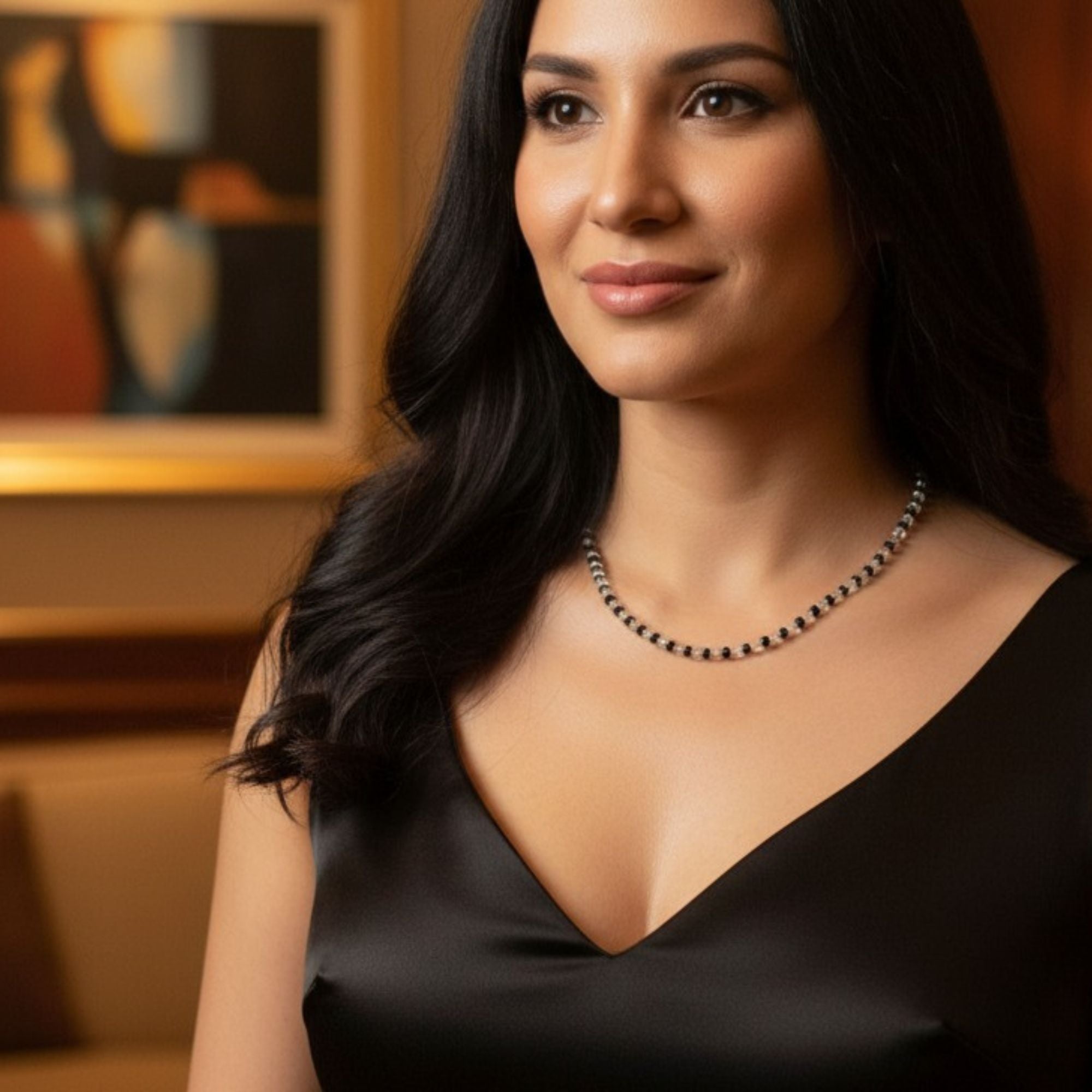 Timeless Black, Illuminated Crystal – Ebony