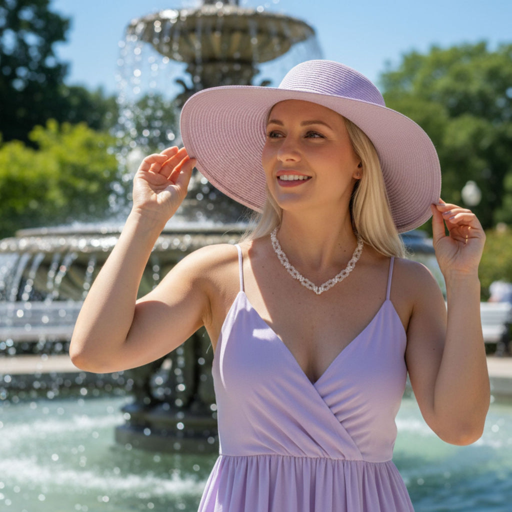 Pearl & Crystal Necklace – Crystal Light