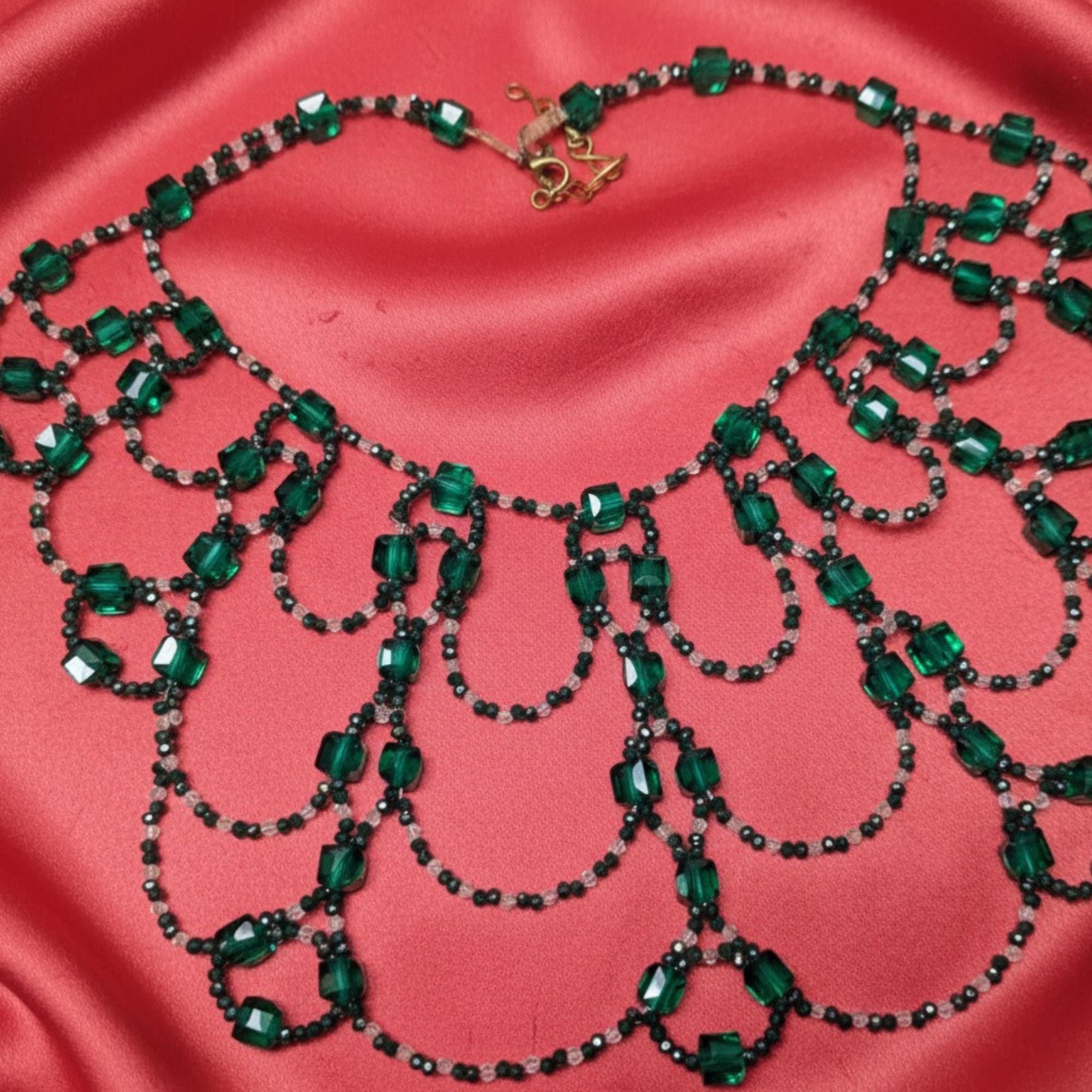 Multi-Strand Emerald Necklace – Emerald Dream