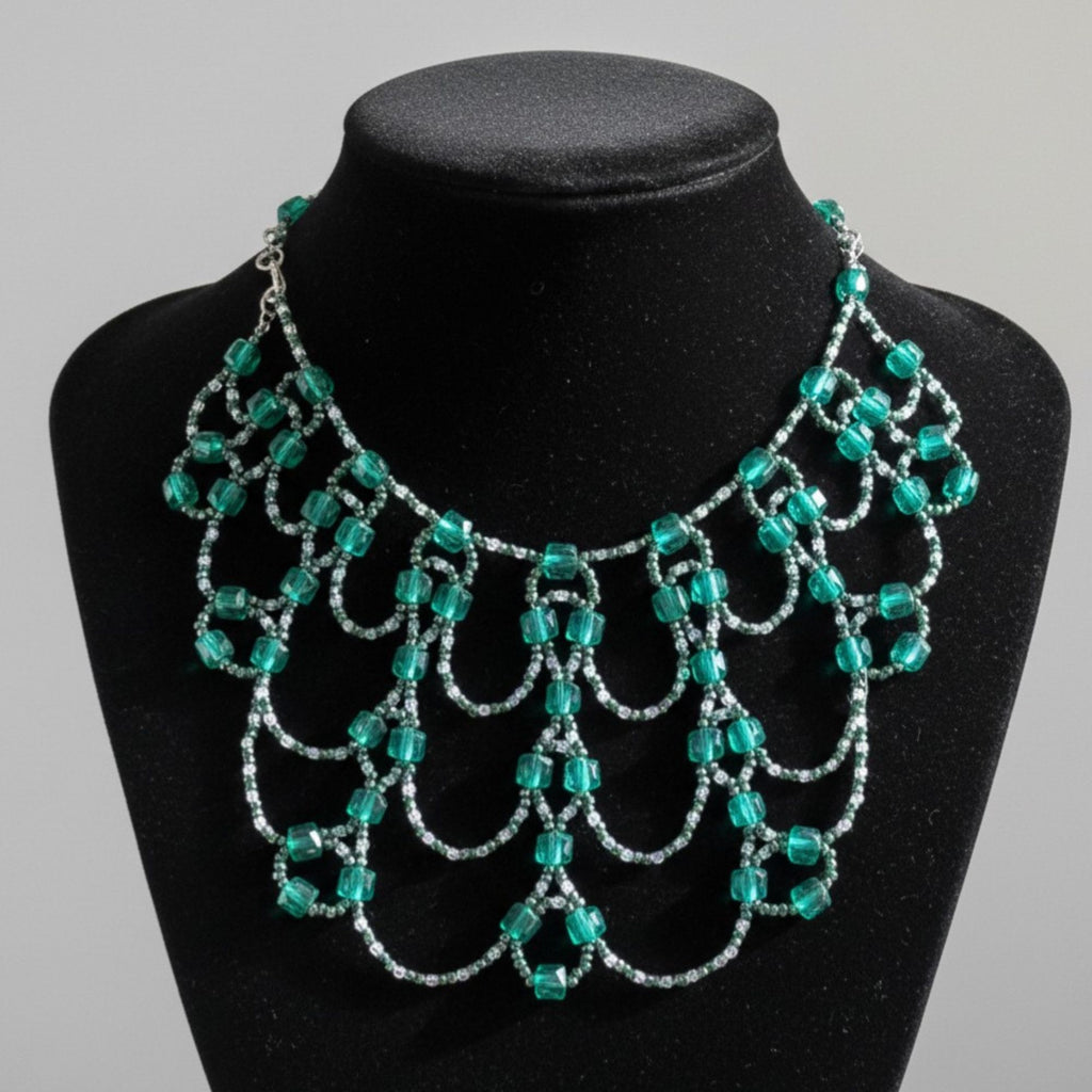 Multi-Strand Emerald Necklace – Emerald Dream