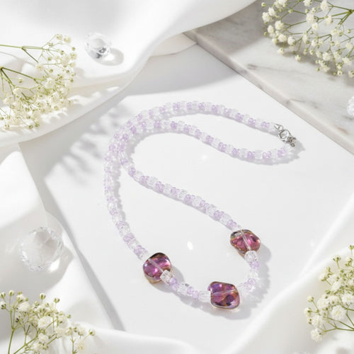 A Luminous Glass Bead Necklace – Velaris