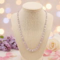 Lilac Glass Bead Necklace – Lilac
