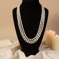 Champagne Glass Pearl Necklace – Pearl Embrace