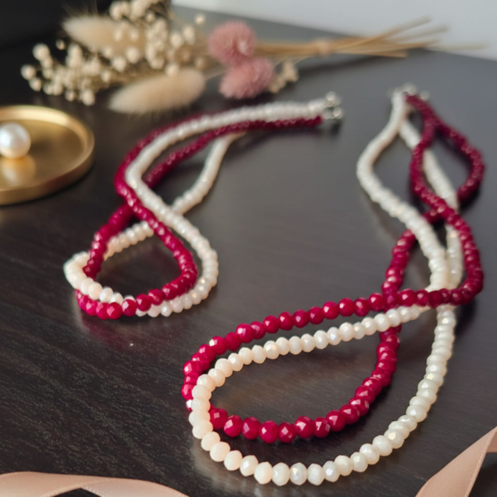 A Red Kiss in Beads – Ruby Snow