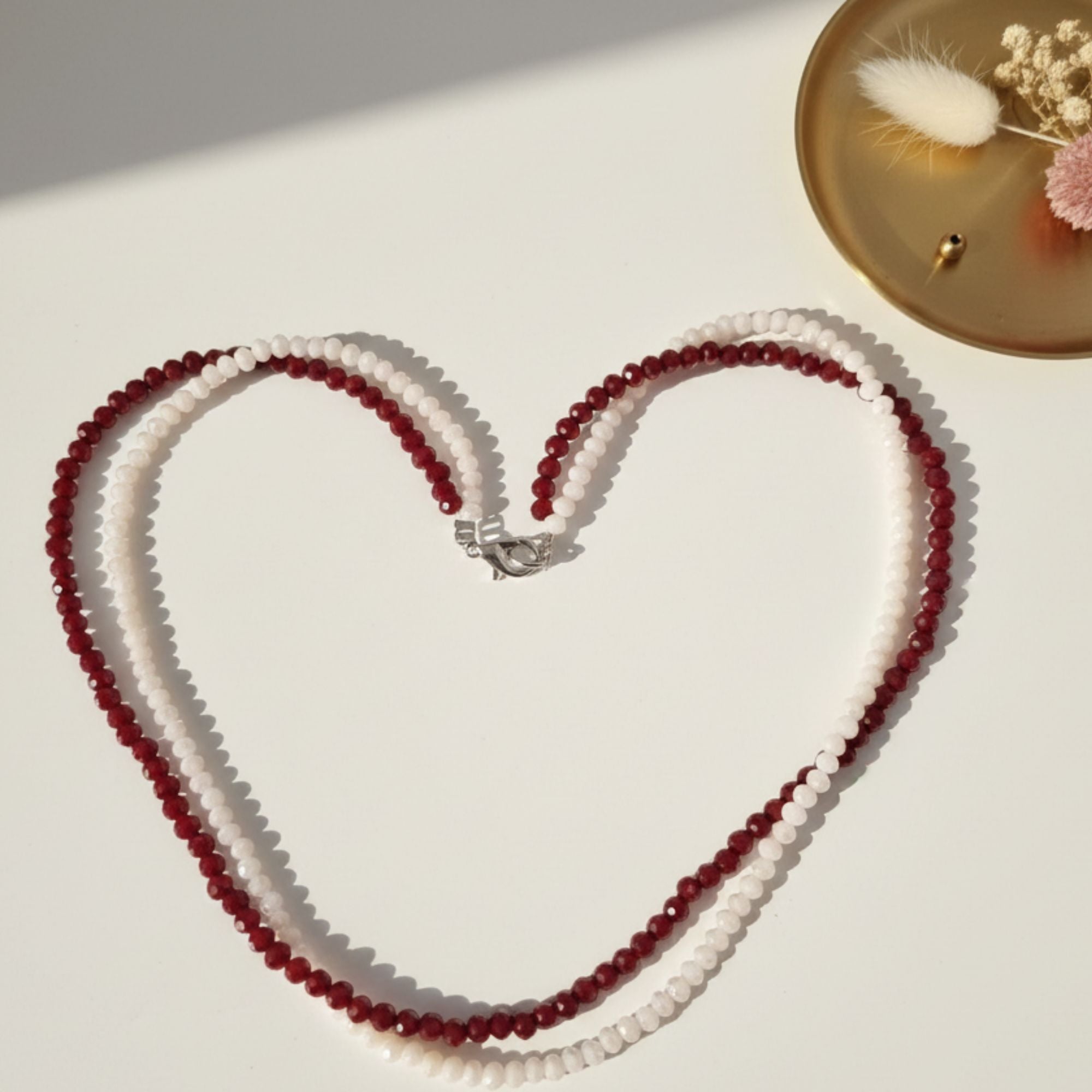 A Red Kiss in Beads – Ruby Snow