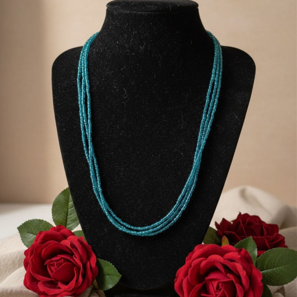 Emerald Green Multi-Strand Necklace – Viridia