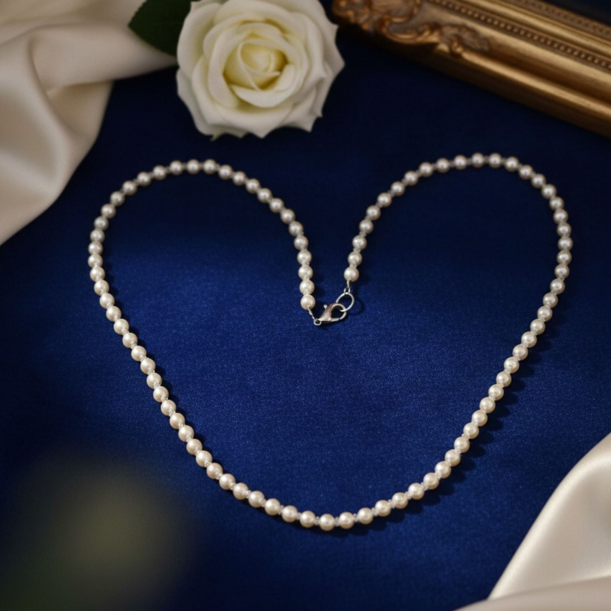 Cream White Pearl Necklace – Lyra