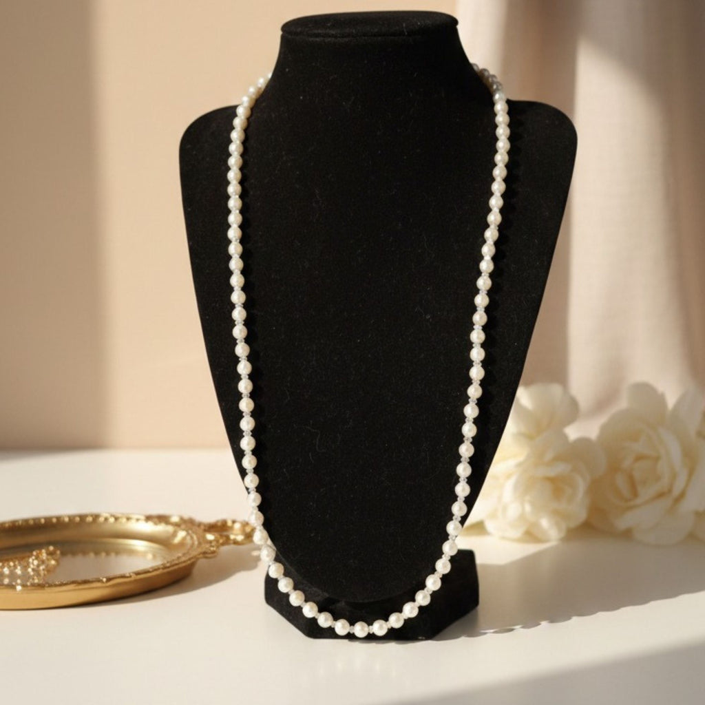 Cream White Pearl Necklace – Lyra