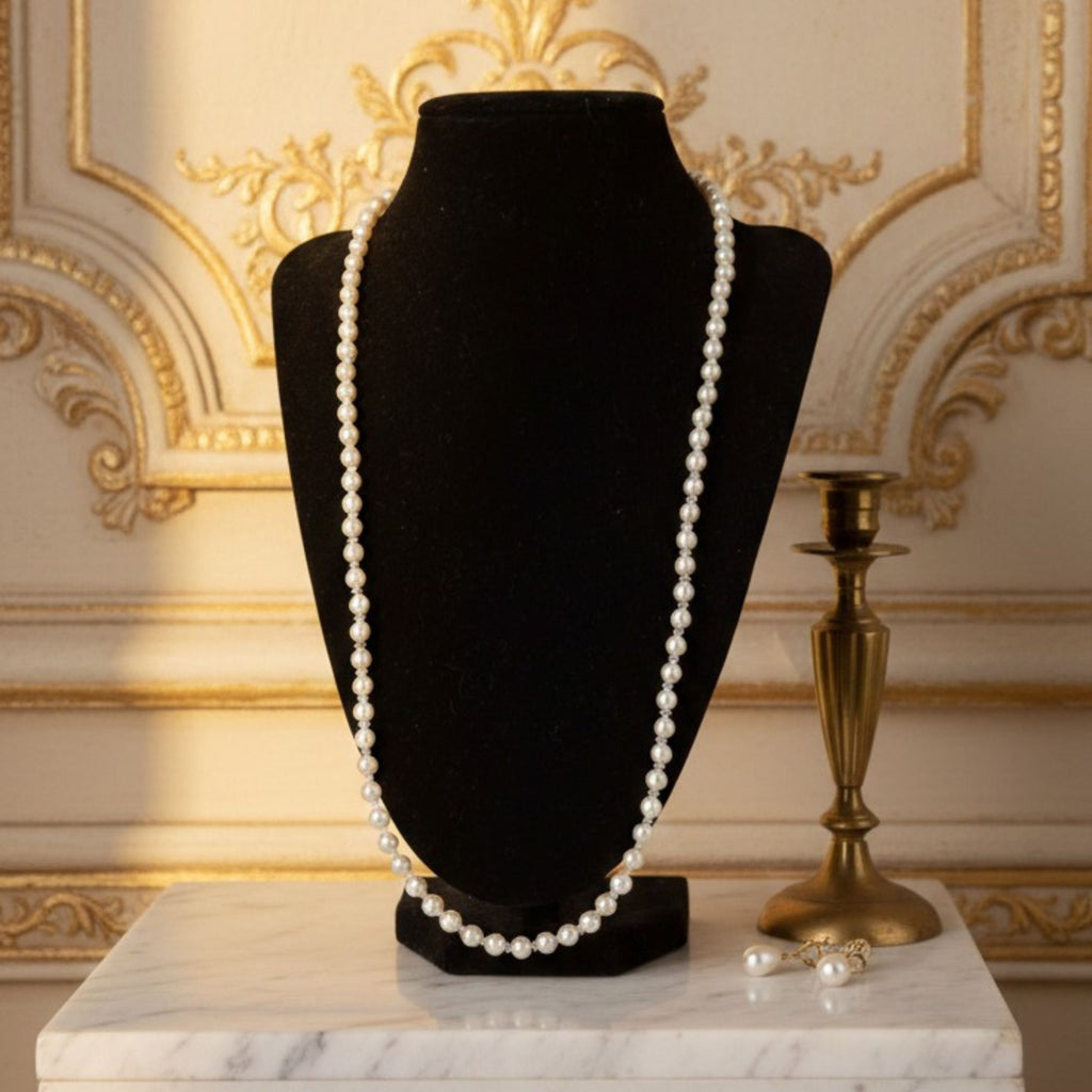 Cream White Pearl Necklace – Lyra